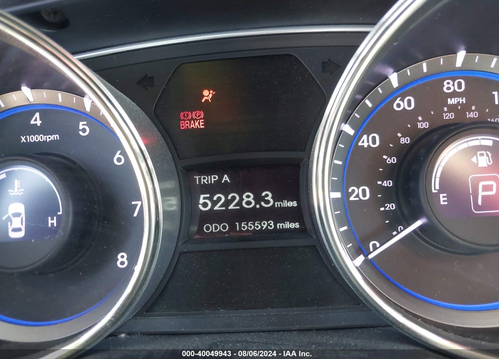2011 HYUNDAI SONATA SE VIN: 5NPEC4AC5BH180515