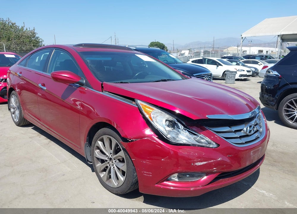 2011 HYUNDAI SONATA SE VIN: 5NPEC4AC5BH180515