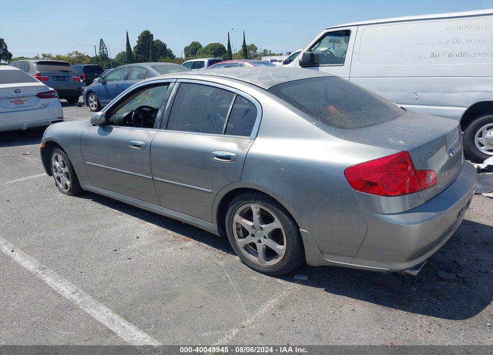2005 INFINITI G35 VIN: JNKCV51E35M212704