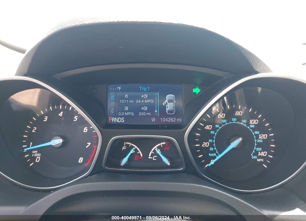 2014 FORD ESCAPE S VIN: 1FMCU0F78EUE13740