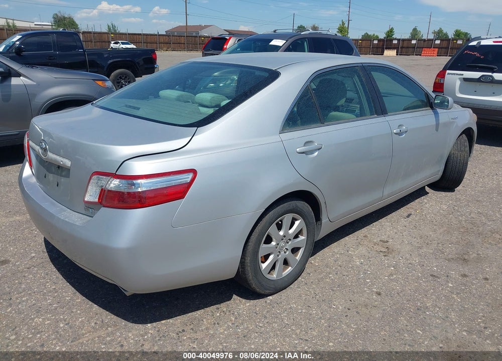 2007 TOYOTA CAMRY HYBRID VIN: 4T1BB46K37U014587