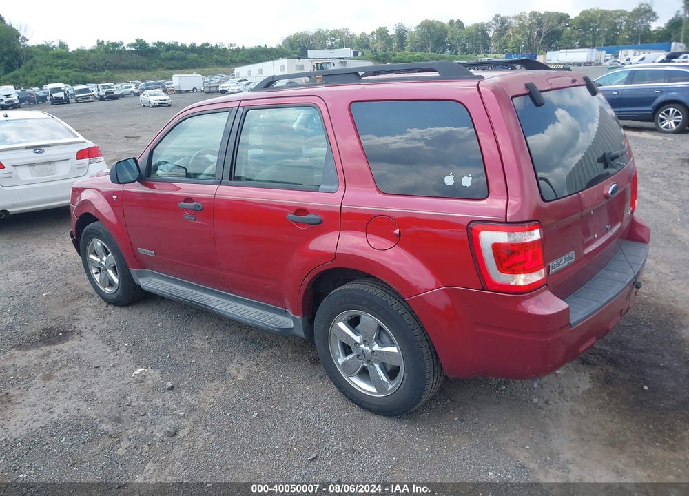 2008 FORD ESCAPE XLT VIN: 1FMCU931X8KB89942