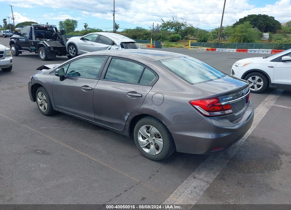 2015 HONDA CIVIC LX VIN: 19XFB2F53FE000299