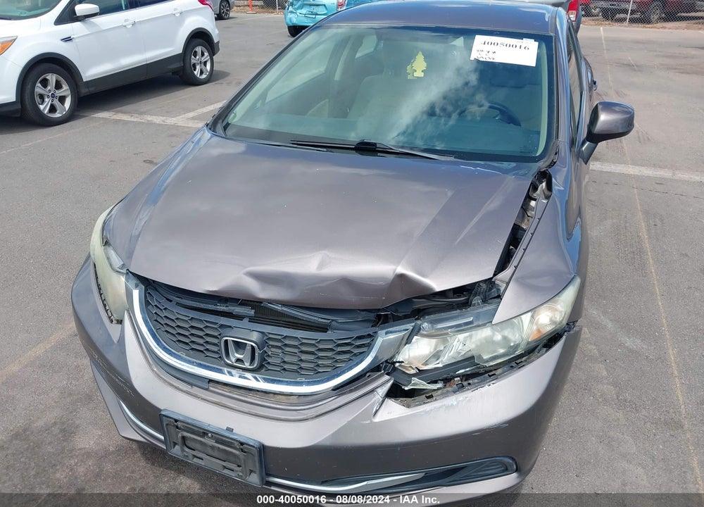 2015 HONDA CIVIC LX VIN: 19XFB2F53FE000299