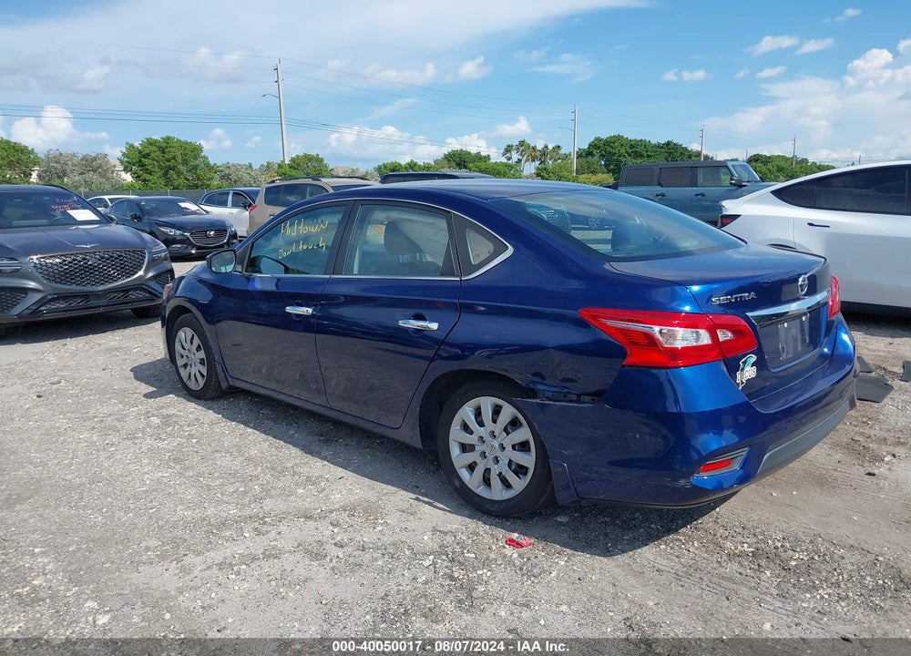 2019 NISSAN SENTRA S VIN: 3N1AB7AP9KY234264