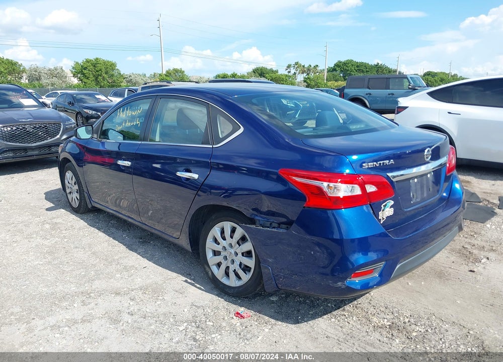 2019 NISSAN SENTRA S VIN: 3N1AB7AP9KY234264