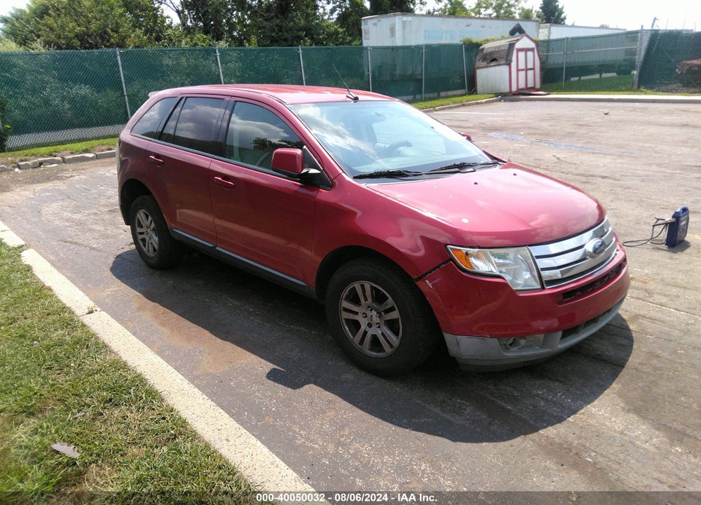 2008 FORD EDGE SEL VIN: 2FMDK48C98BA59023