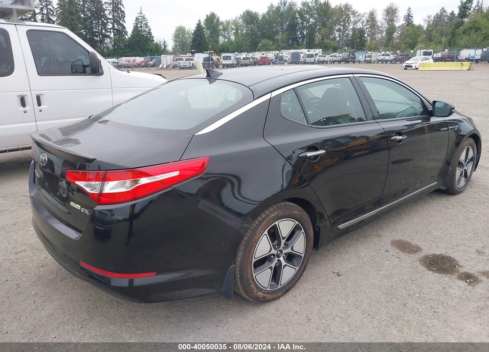 2013 KIA OPTIMA HYBRID EX VIN: KNAGM4AD3D5059559