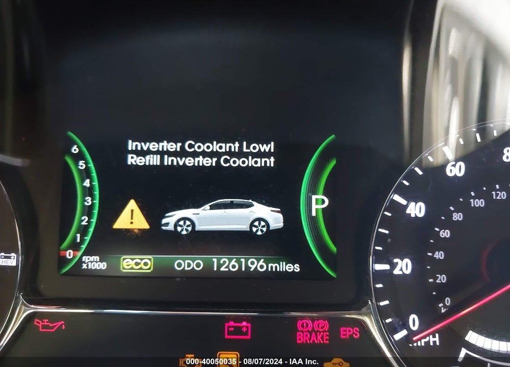 2013 KIA OPTIMA HYBRID EX VIN: KNAGM4AD3D5059559