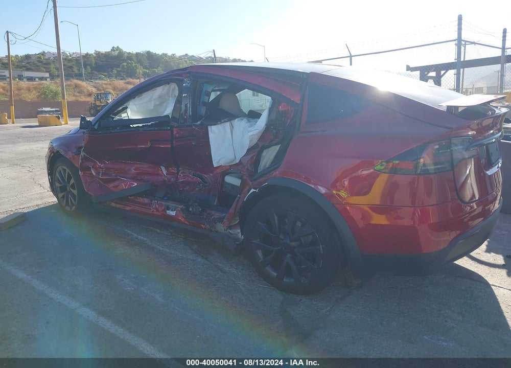 2023 TESLA MODEL X DUAL MOTOR ALL-WHEEL DRIVE/STANDARD RANGE VIN: 7SAXCDE51PF411701