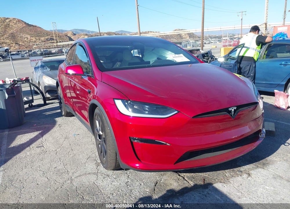 2023 TESLA MODEL X DUAL MOTOR ALL-WHEEL DRIVE/STANDARD RANGE VIN: 7SAXCDE51PF411701