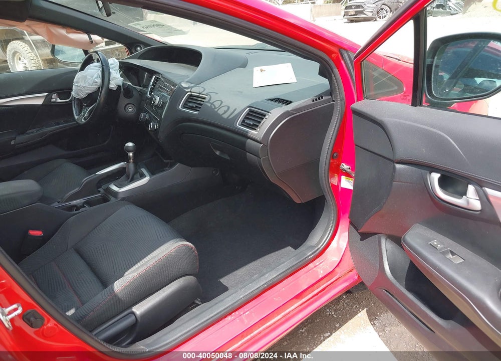 2013 HONDA CIVIC SI VIN: 2HGFB6E52DH700519