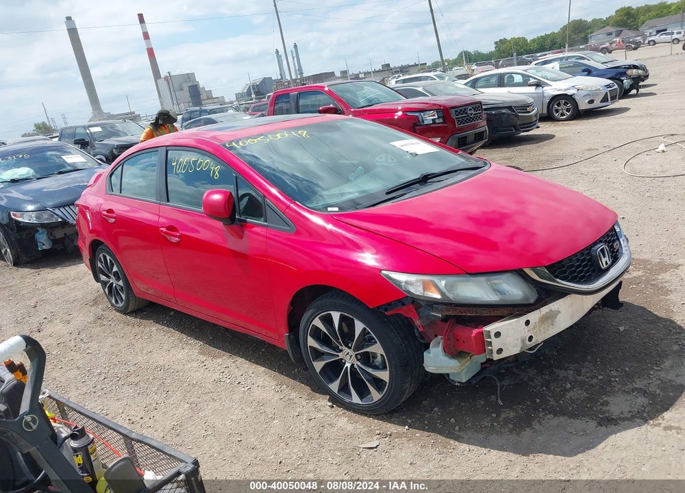 2013 HONDA CIVIC SI VIN: 2HGFB6E52DH700519