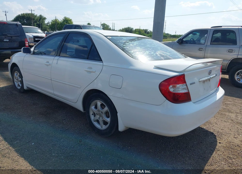2003 TOYOTA CAMRY LE VIN: 4T1BE32K33U149599