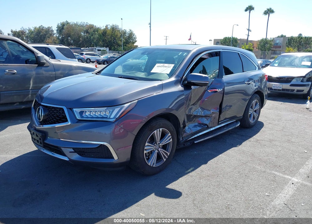 2020 ACURA MDX STANDARD VIN: 5J8YD4H38LL009725