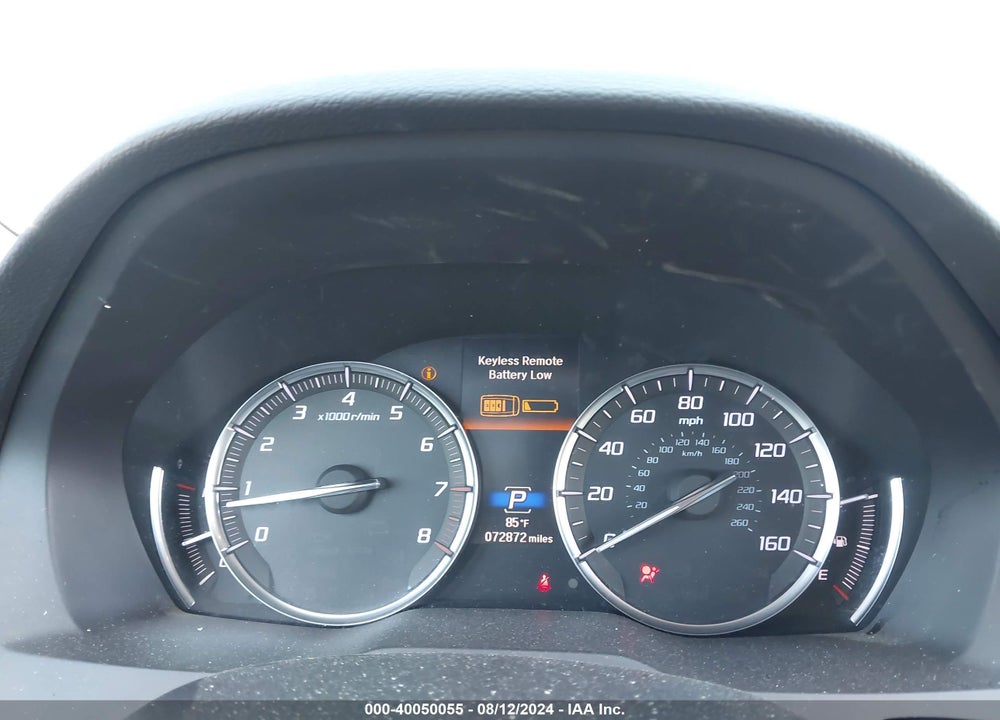 2020 ACURA MDX STANDARD VIN: 5J8YD4H38LL009725
