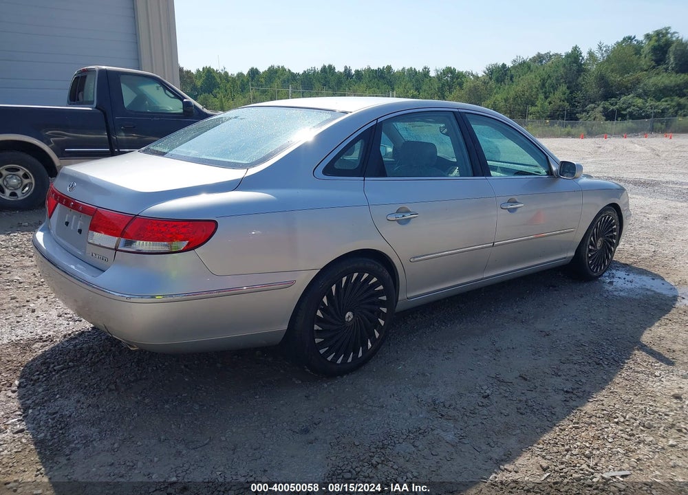 2006 HYUNDAI AZERA LIMITED/SE VIN: KMHFC46F66A107783