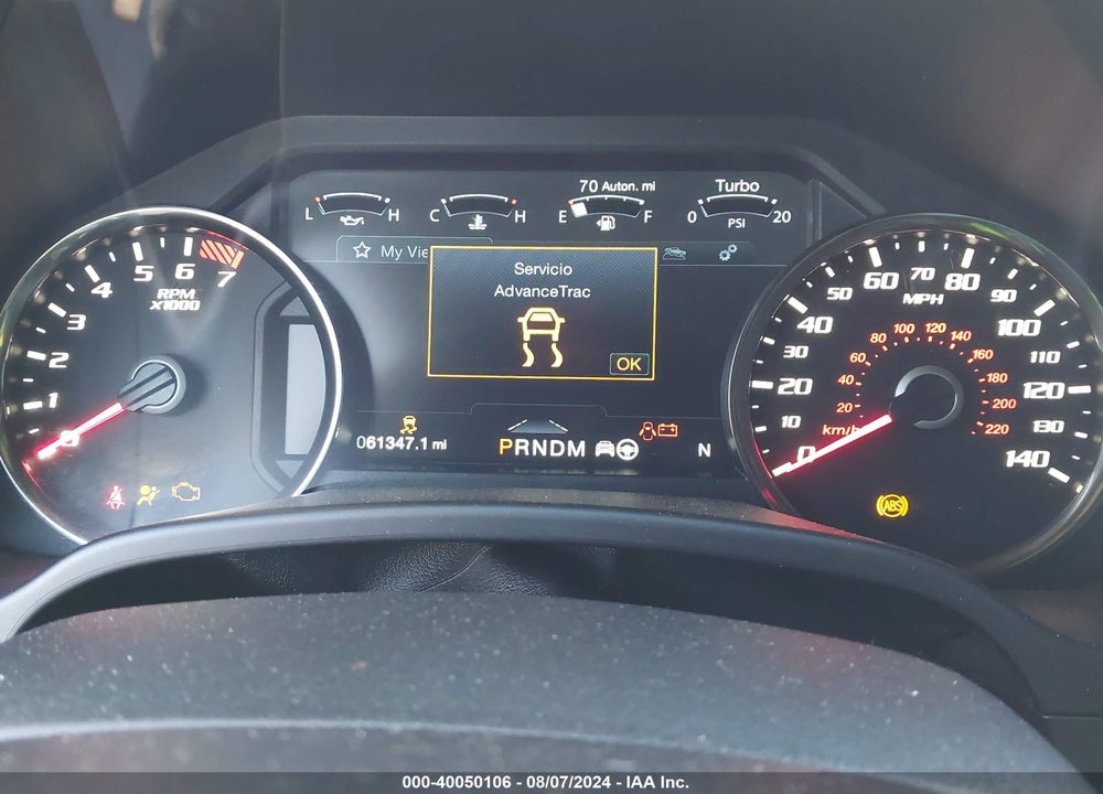 2020 FORD F-150 RAPTOR VIN: 1FTFW1RGXLFA08154