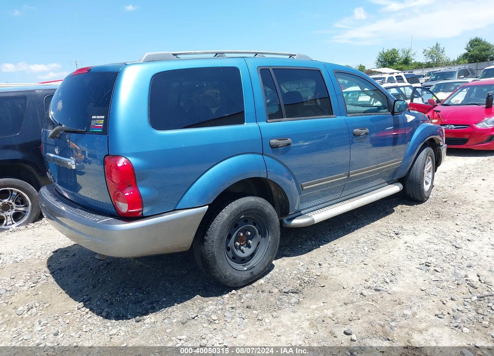 2006 DODGE DURANGO SLT VIN: 1D4HD48N06F161990