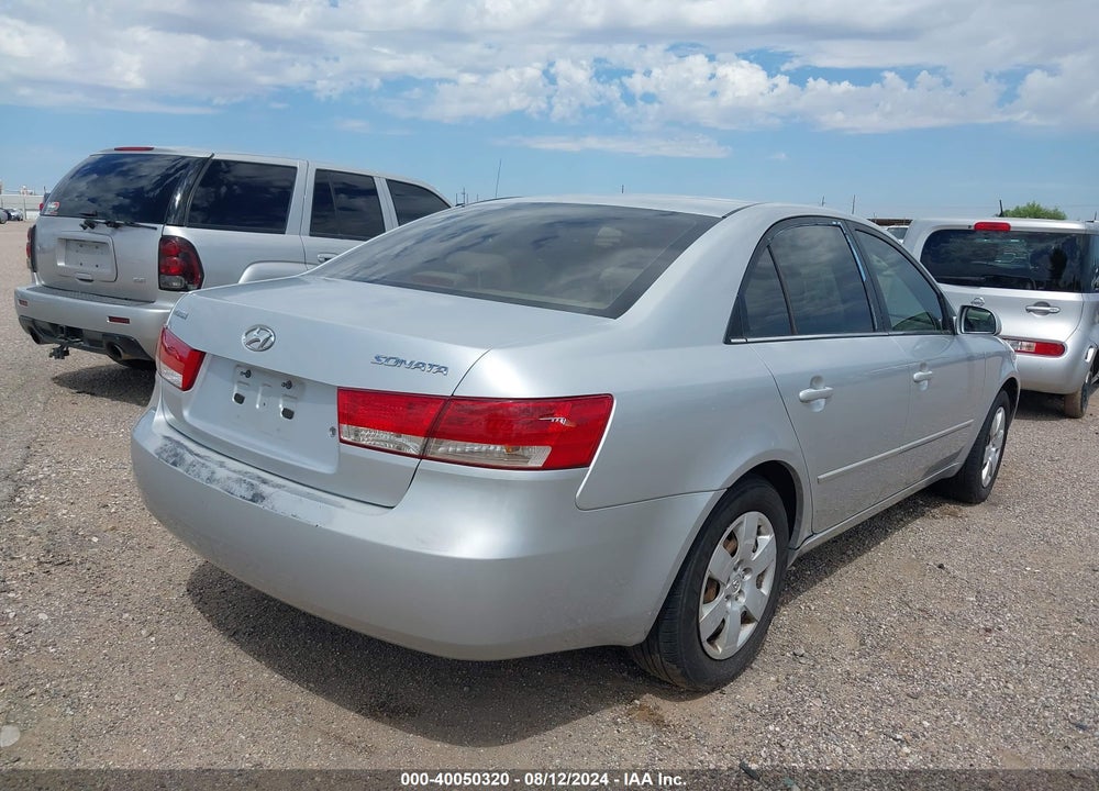 2007 HYUNDAI SONATA GLS VIN: 5NPET46C97H220594