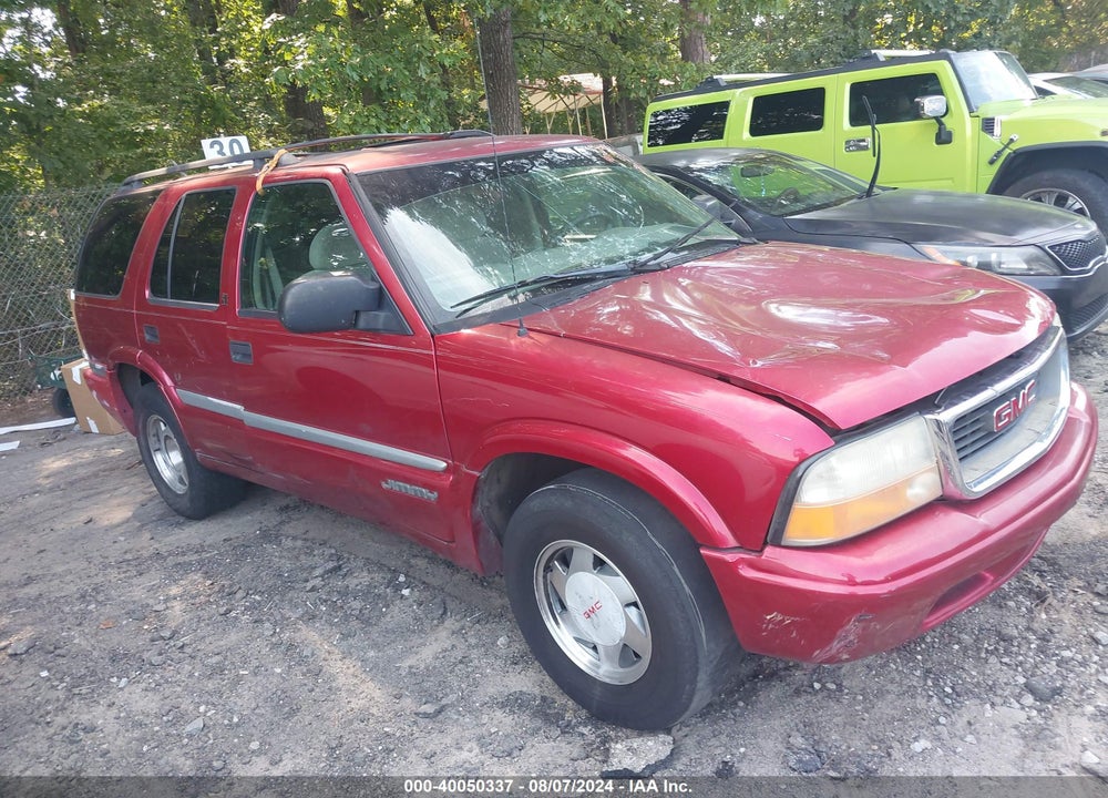 2000 GMC JIMMY SLE VIN: 1GKCS13W0Y2200846