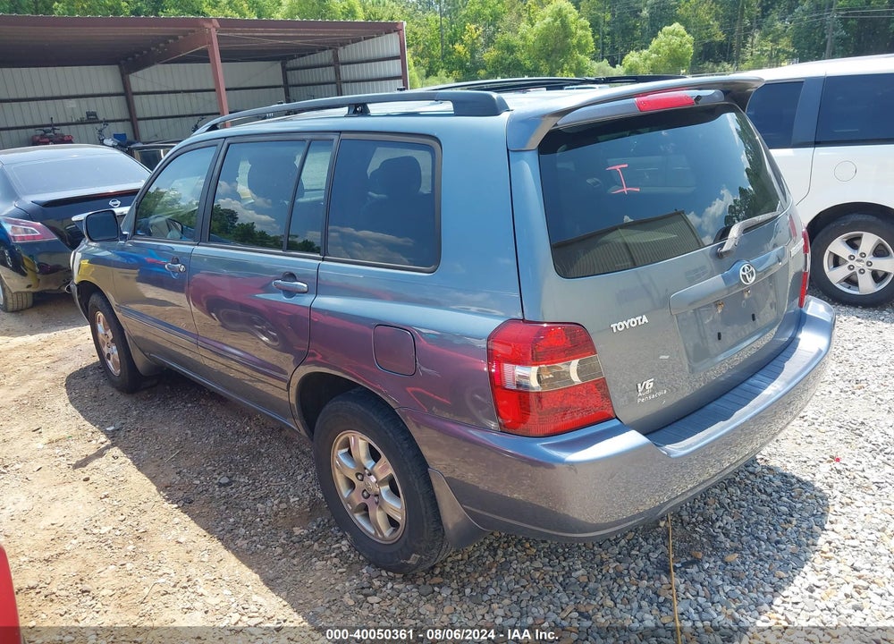 2004 TOYOTA HIGHLANDER V6 VIN: JTEGP21A540032862