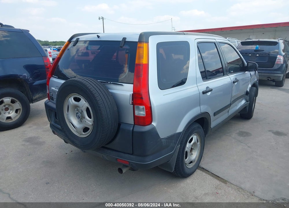2004 HONDA CR-V LX VIN: SHSRD78464U201509