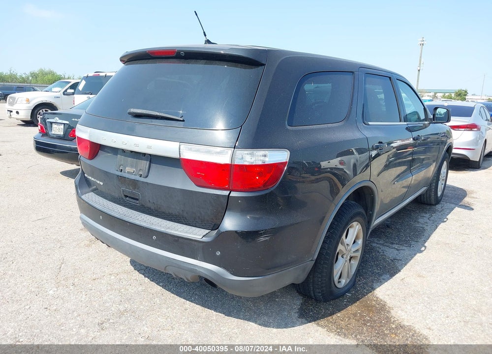 2013 DODGE DURANGO SXT VIN: 1C4RDHAG0DC671792
