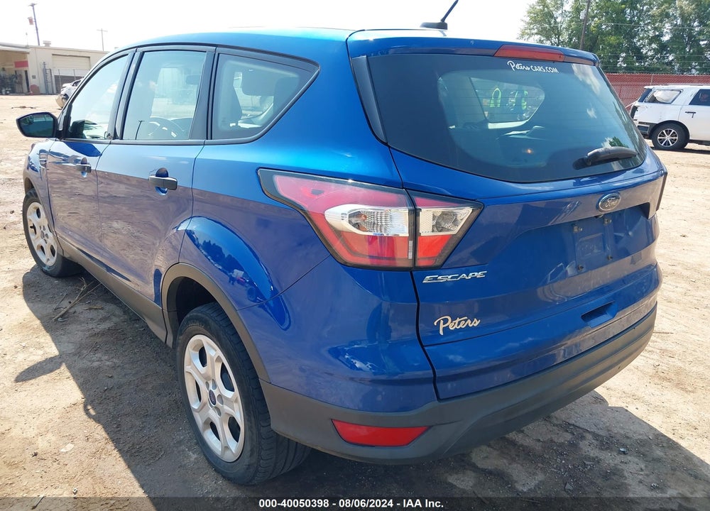 2018 FORD ESCAPE S VIN: 1FMCU0F7XJUC95474