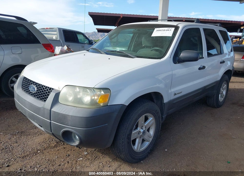 2006 FORD ESCAPE HYBRID VIN: 1FMYU95H06KA52571