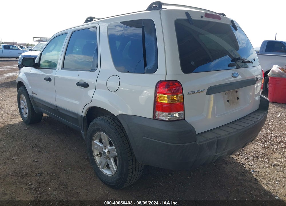 2006 FORD ESCAPE HYBRID VIN: 1FMYU95H06KA52571