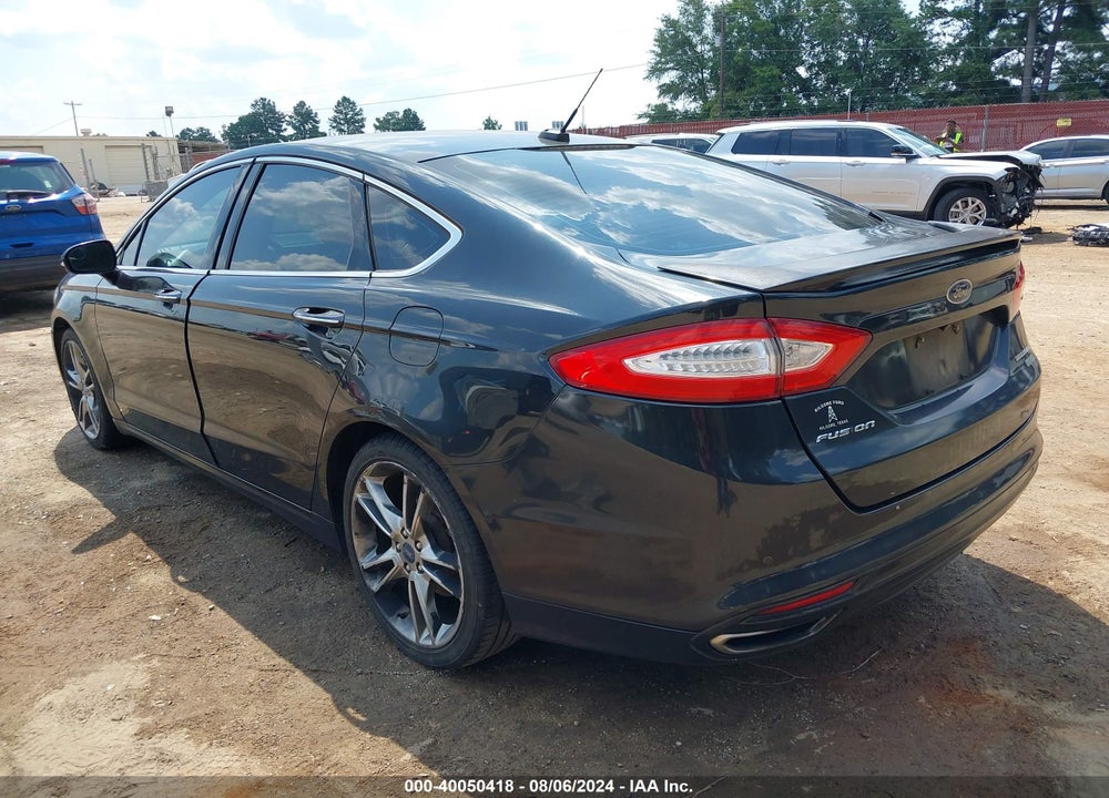 2013 FORD FUSION TITANIUM VIN: 3FA6P0K93DR163268