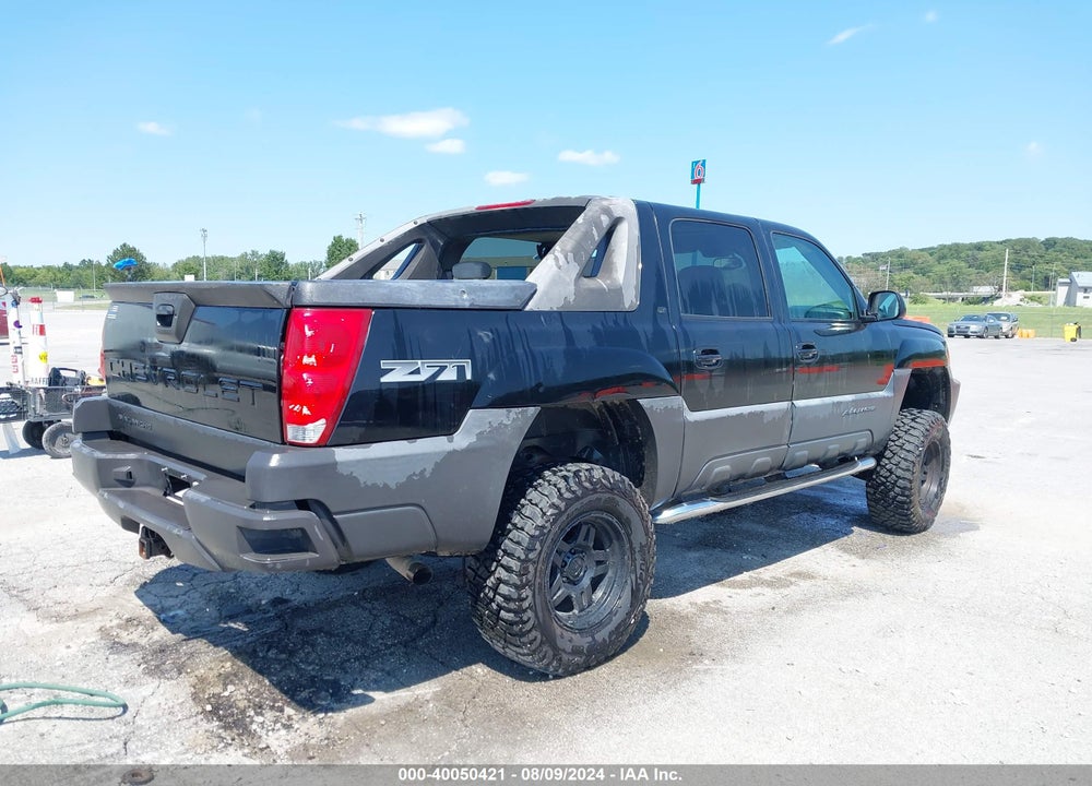 2005 CHEVROLET AVALANCHE 1500 Z71 VIN: 3GNEK12Z85G148683