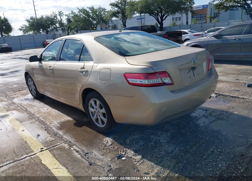 2011 TOYOTA CAMRY LE VIN: 4T1BF3EK9BU732542