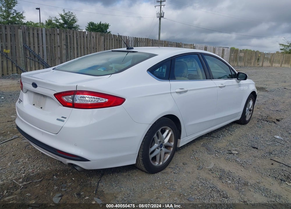 2014 FORD FUSION SE VIN: 3FA6P0HD0ER182793