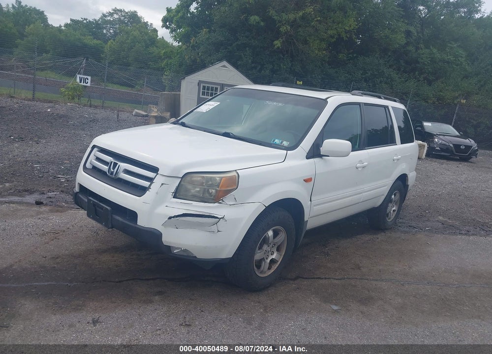 2006 HONDA PILOT EX-L VIN: 2HKYF18756H563131