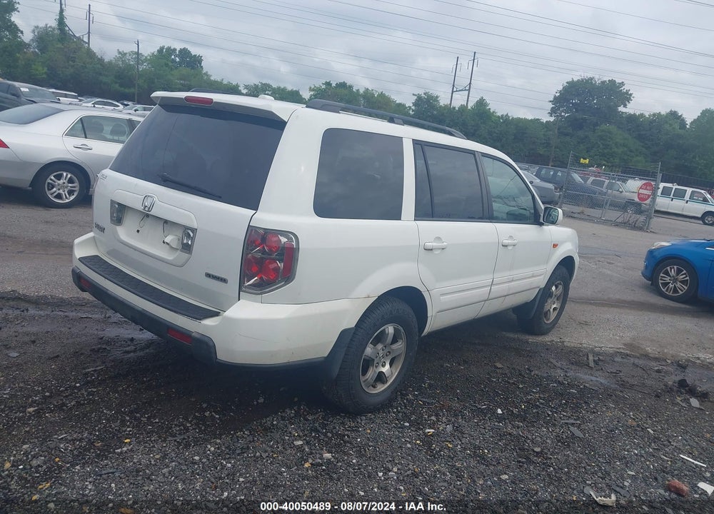 2006 HONDA PILOT EX-L VIN: 2HKYF18756H563131