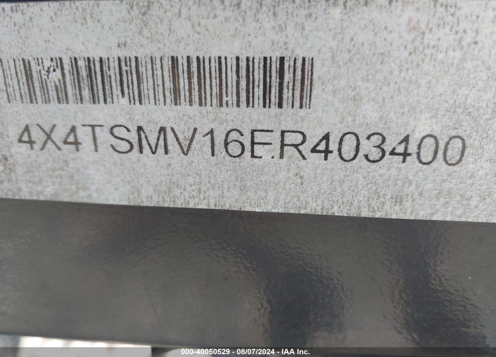 2014 SALEM OTHER VIN: 4X4TSMV16ER403400