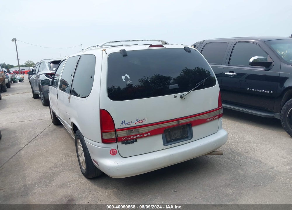 1998 MERCURY VILLAGER GS/LS/NAUTICA VIN: 4M2ZV1115WDJ29238