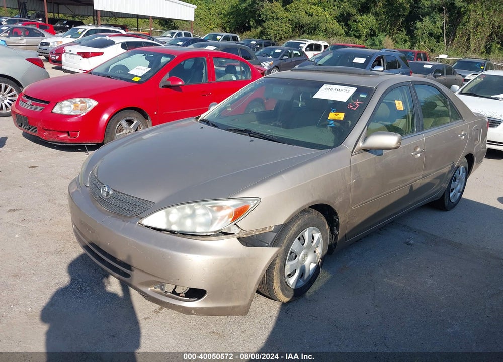 2003 TOYOTA CAMRY LE VIN: JTDBE32K230231397