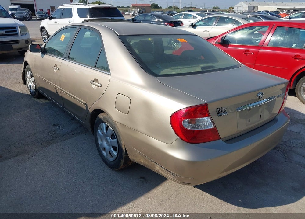 2003 TOYOTA CAMRY LE VIN: JTDBE32K230231397