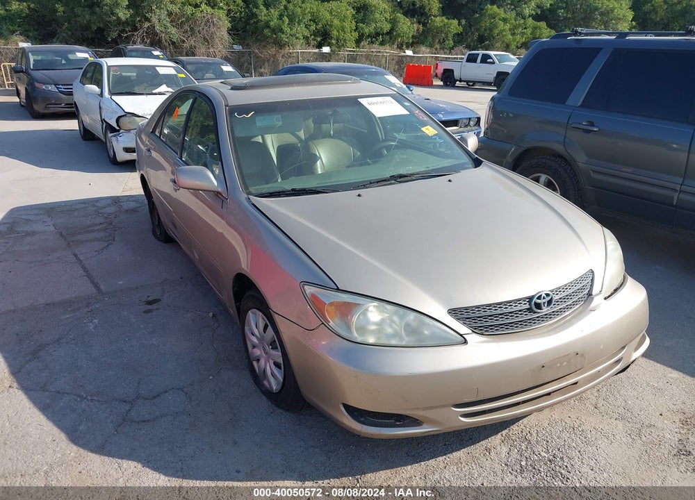 2003 TOYOTA CAMRY LE VIN: JTDBE32K230231397