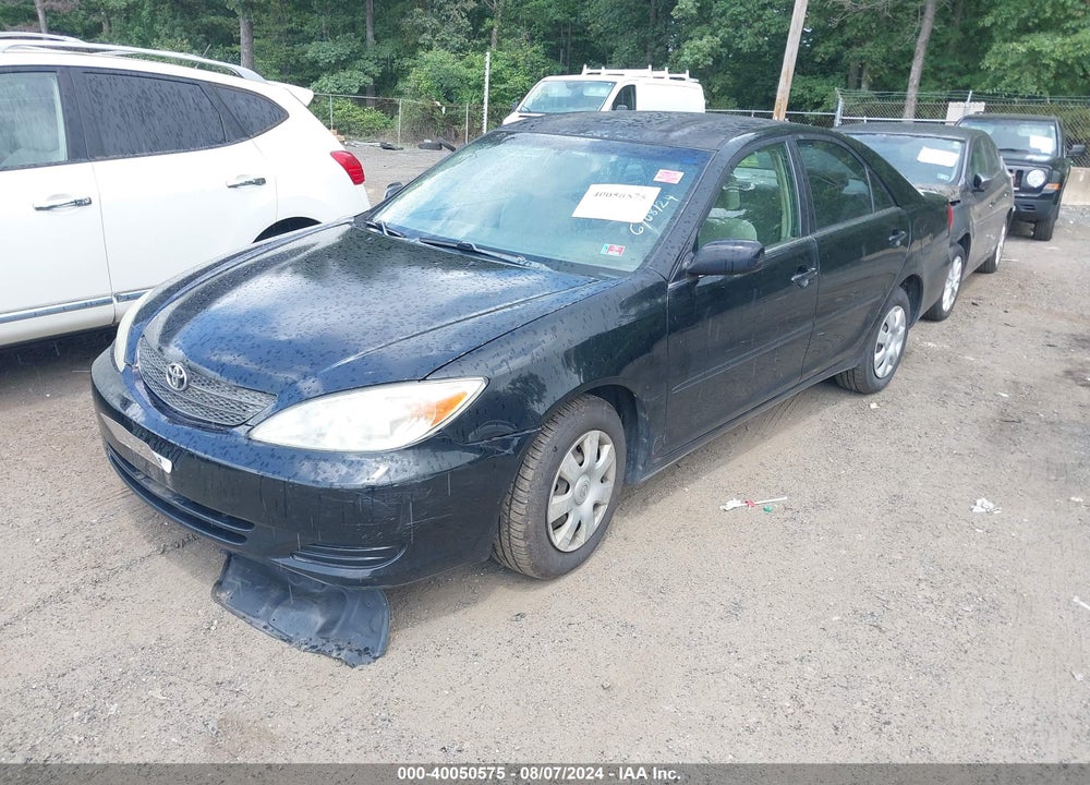 2002 TOYOTA CAMRY LE VIN: 4T1BE32K22U573418