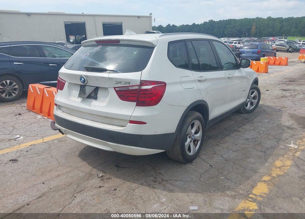 2011 BMW X3 XDRIVE28I VIN: 5UXWX5C51BL711006