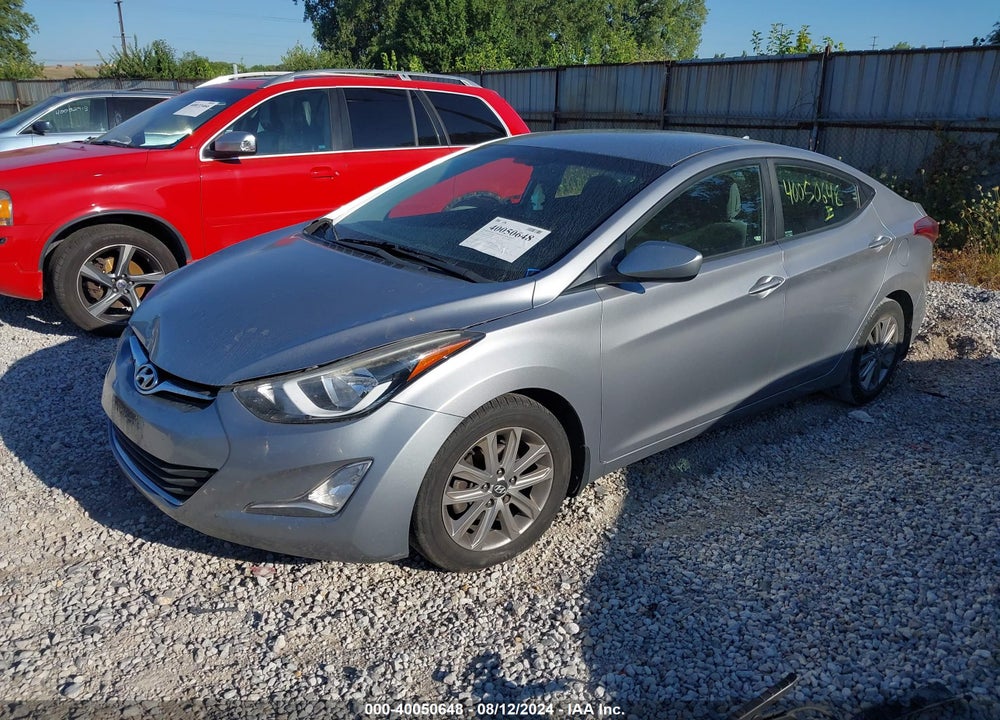 2015 HYUNDAI ELANTRA SE VIN: 5NPDH4AE0FH572533