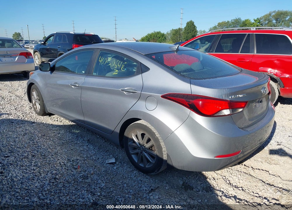 2015 HYUNDAI ELANTRA SE VIN: 5NPDH4AE0FH572533