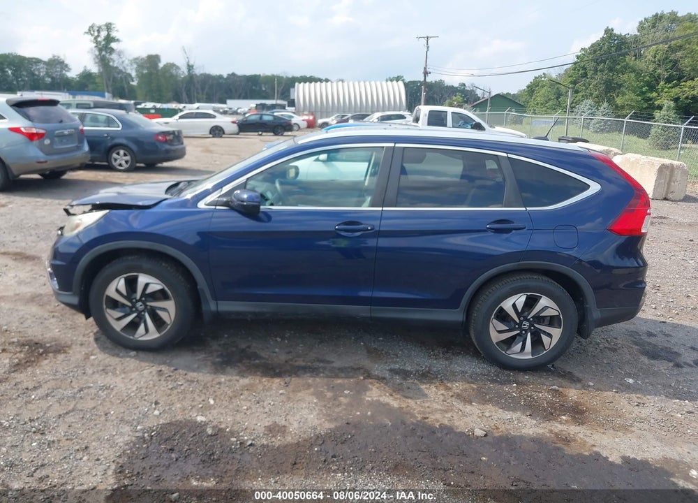 2015 HONDA CR-V TOURING VIN: 5J6RM4H96FL069265