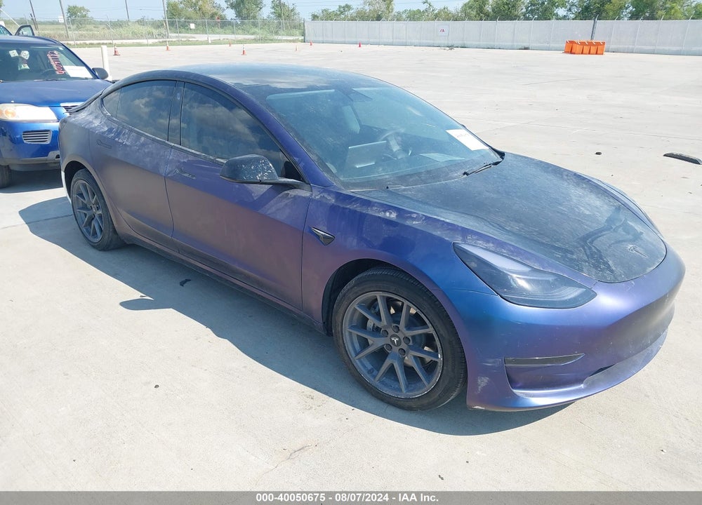 2022 TESLA MODEL 3 LONG RANGE DUAL MOTOR ALL-WHEEL DRIVE VIN: 5YJ3E1EB7NF334386