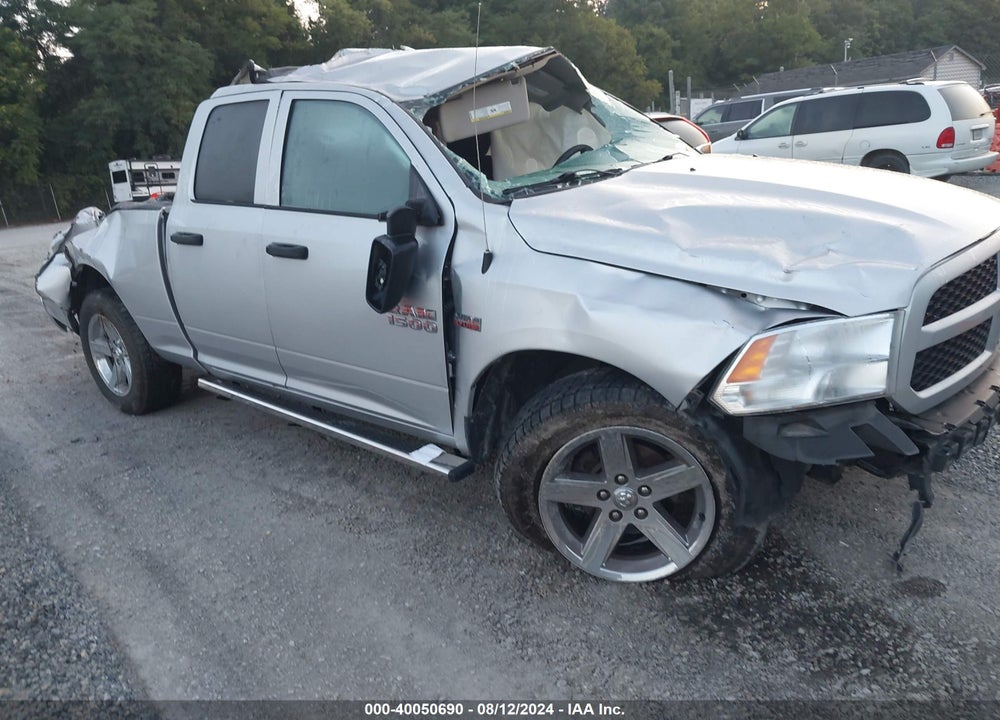 2017 RAM 1500 EXPRESS QUAD CAB 4X4 6'4 BOX VIN: 1C6RR7FT6HS829704