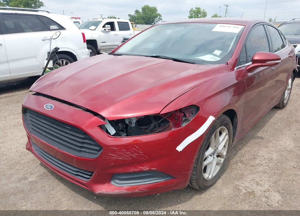 2014 FORD FUSION SE VIN: 3FA6P0H74ER307708